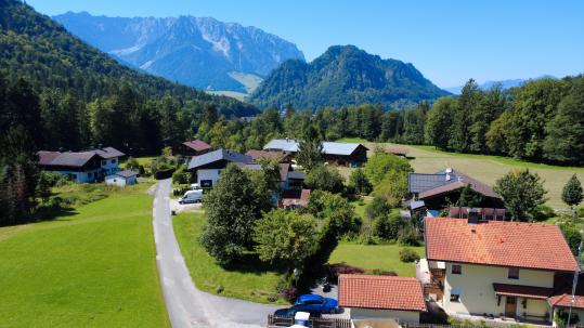 Walchsee Objekt Frei zum Kauf Ausblick Kaisergebirge